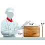 Rectangular chopping board 45x30x2 cm