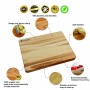 Cutting board rectangular 4 cm TreeVeru  35х25х4 см