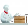 Rectangular chopping board thick 45x30x4 cm