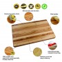 Rectangular chopping board thick 50х30х4 cm